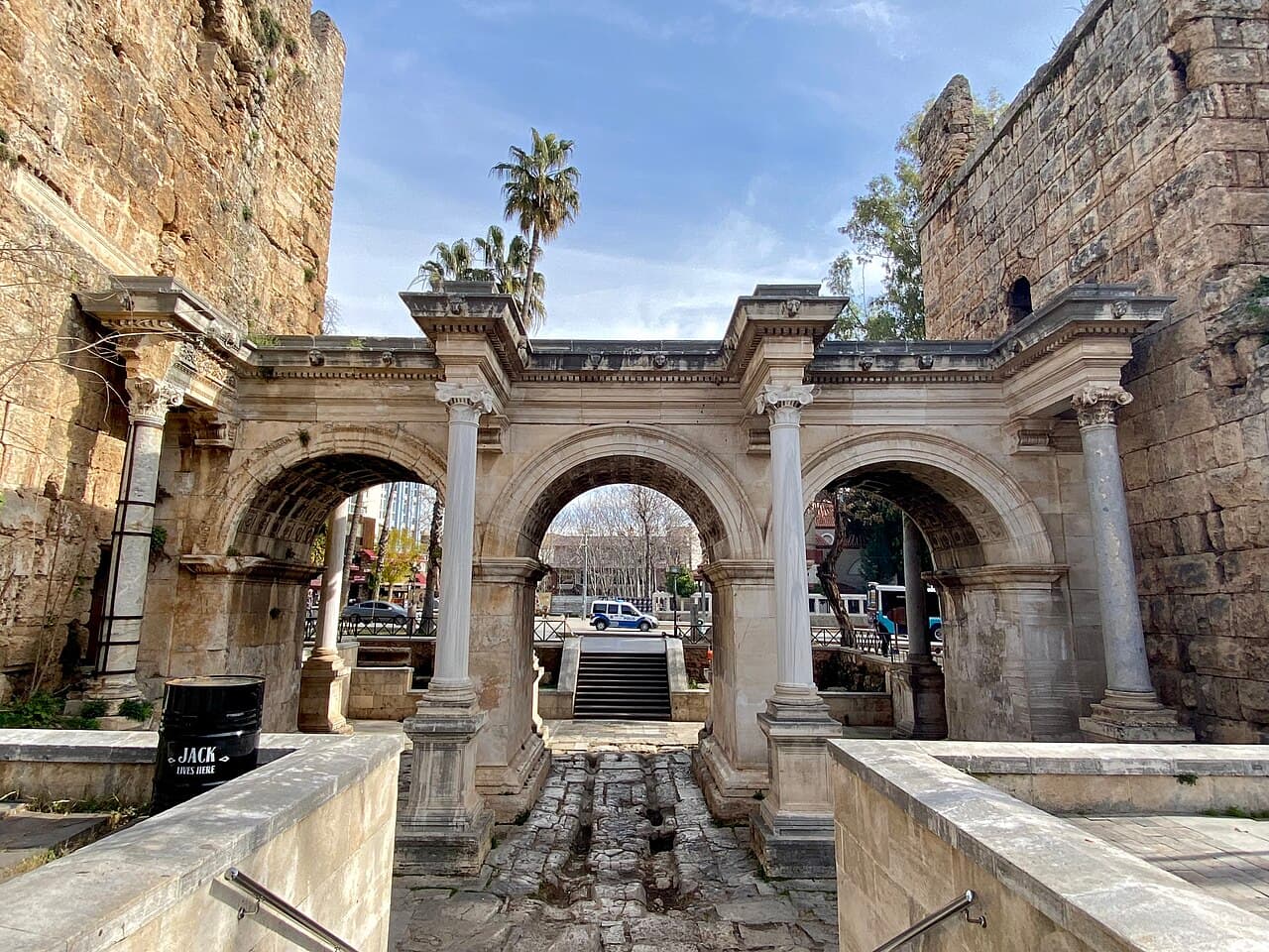 Photograph of Hadrian's Gate, Antalya